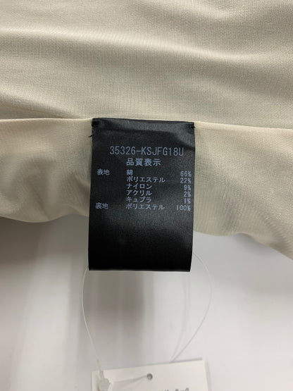 フォクシーブティック Platinum Tweed 35326 ジャケット 38 ブラック ツイード ノーカラー IT02W3T2GIIL