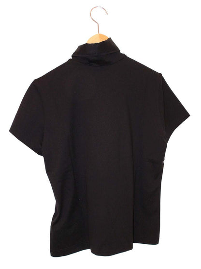ダックス 11-294231 Tシャツ 40 ブラック チェック タートルネック ITH0AXHZJV10