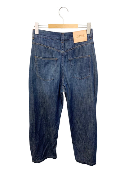 ロエベ バルーントラウザーズ S359Y11XC2 デニムパンツ 36 ブルー 裾2way IT2X9VLHGEN0 【SALE】