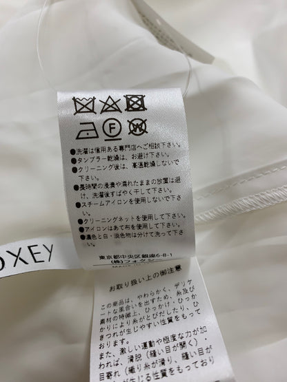 フォクシーブティック Champ de Fleurs シャンドゥフルール 43793 ワンピース 40 ホワイト カットワーク ITVO73MH5P3C