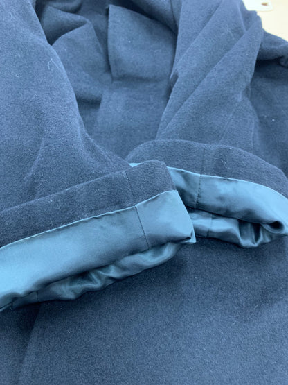 ダックス 6362H コート ブラック カシミヤ混 キュプラ ITQ8974UGBGK