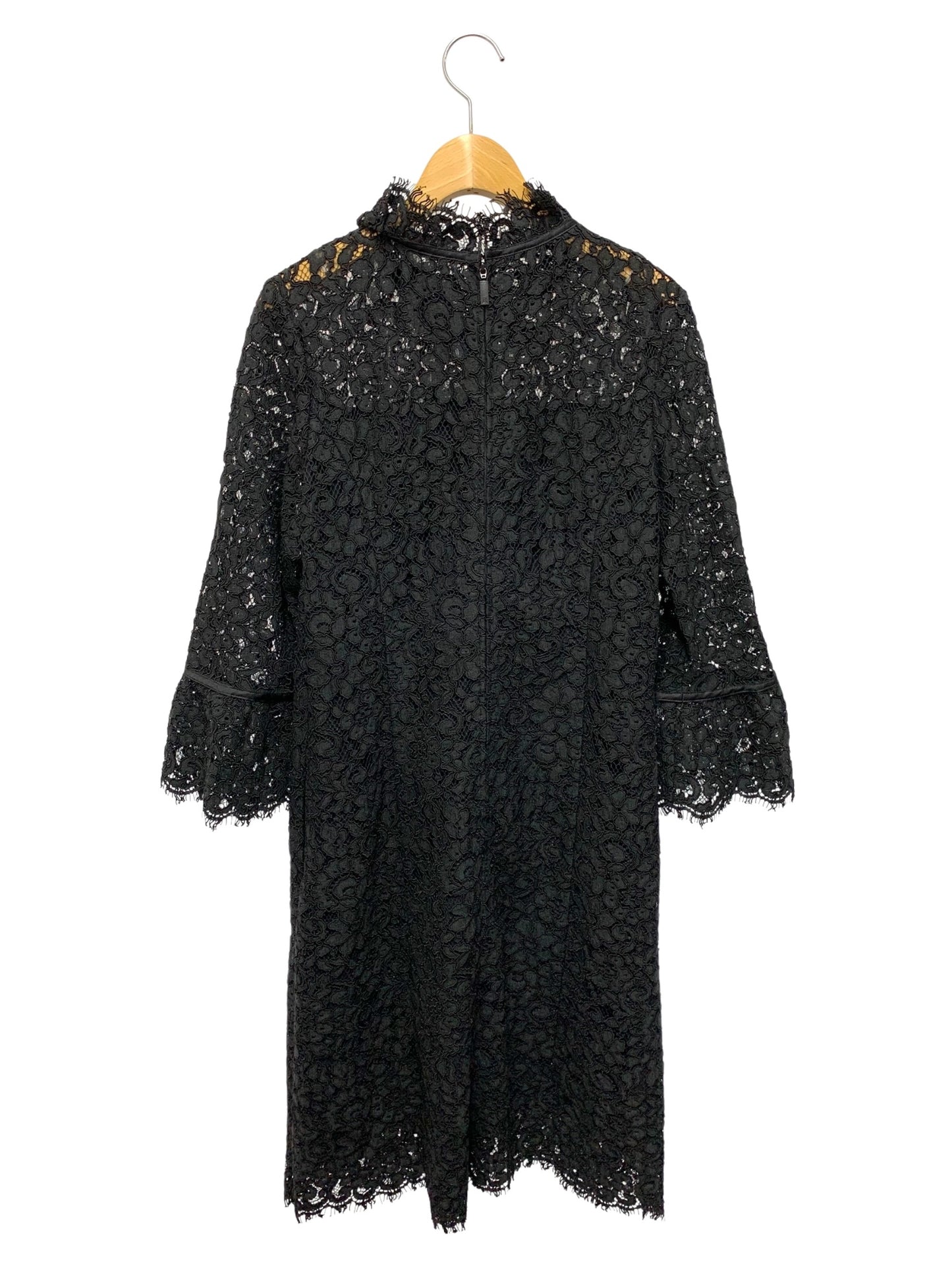 ルネ 6946760 ワンピース 36 ブラック カットワーク ITA26K8SGRCG