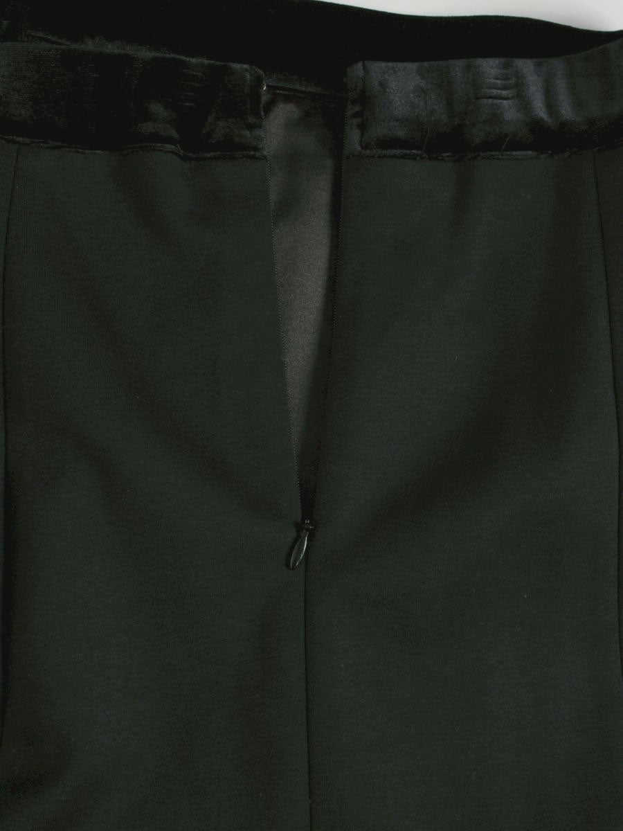 スーパービューティー スカート 42 ブラック ベロア リボン ITR0NH601UZU 【SALE】