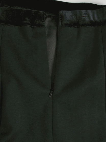 スーパービューティー スカート 42 ブラック ベロア リボン ITR0NH601UZU 【SALE】