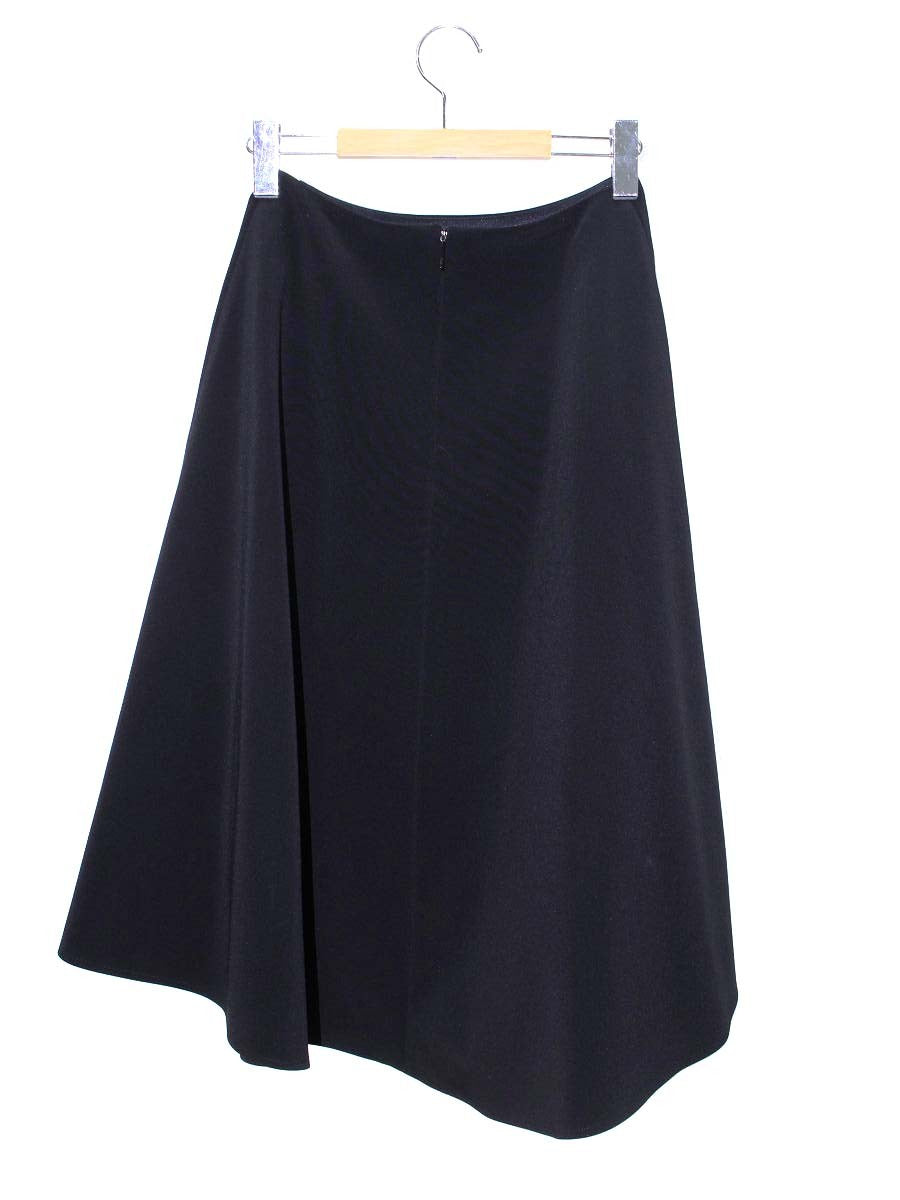 ルネ 6814100 スカート 34 ブラック パールビジュー フレア IT0DUBJYA1DU 【SALE】