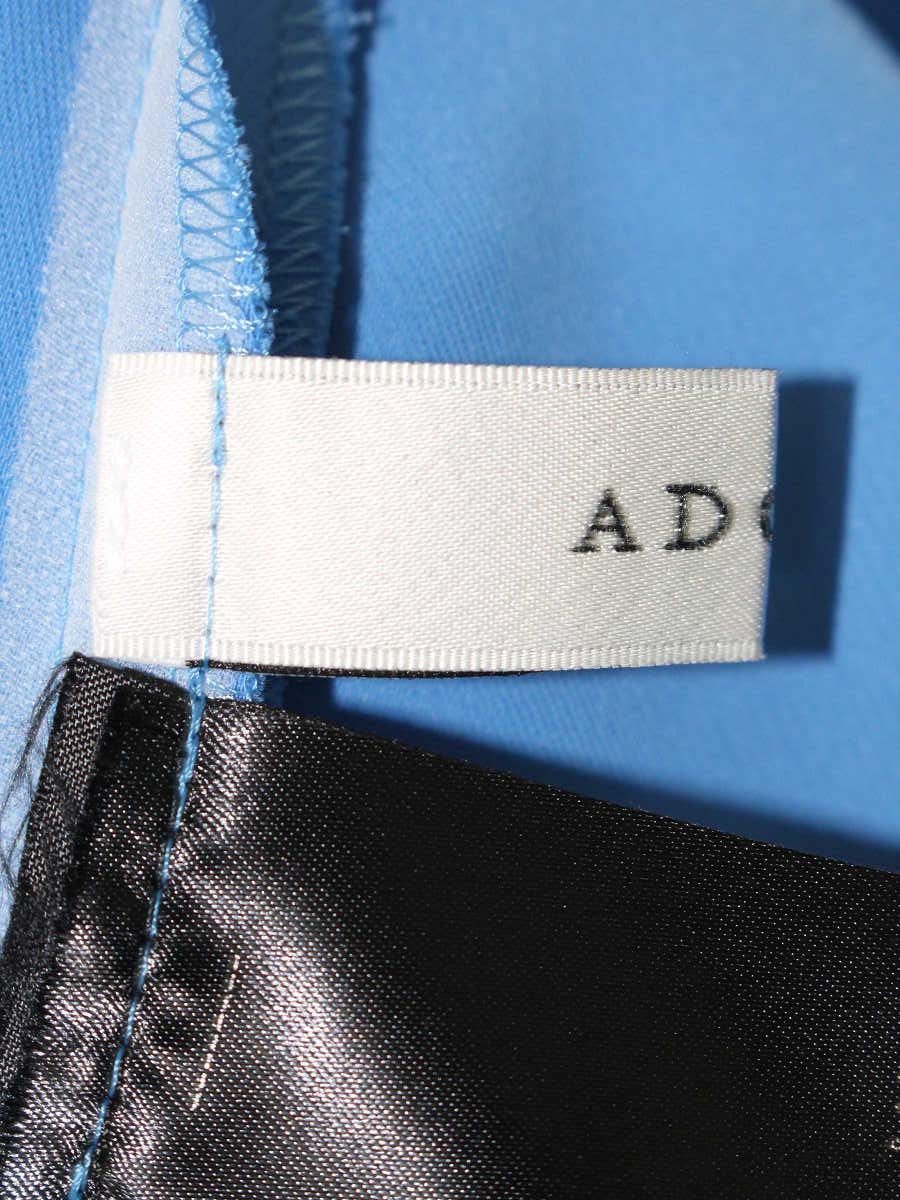 アドーア ドライタッチジョーゼットスカート 531-3120600 36 ブルー ITMD5GGYAL9M