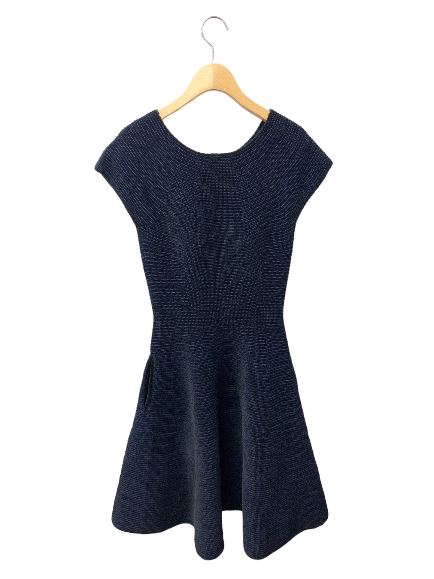 フォクシーブティック  Knit Dress Millie  35102 ワンピース 40 ネイビー IT7W79S4SVAC