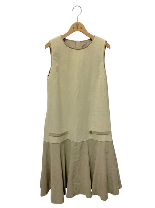 デイジーリン for フォクシー Daisy Suede Dress 36347 ワンピース 40 ベージュ フェイクレザー スエード調 ITHPL3X94E7Y