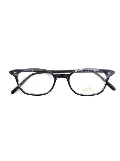 クレイトンフランクリン 773 BGS メガネ ブルーササ セルフレーム フルリム スクエア ITJETUDN8OBL