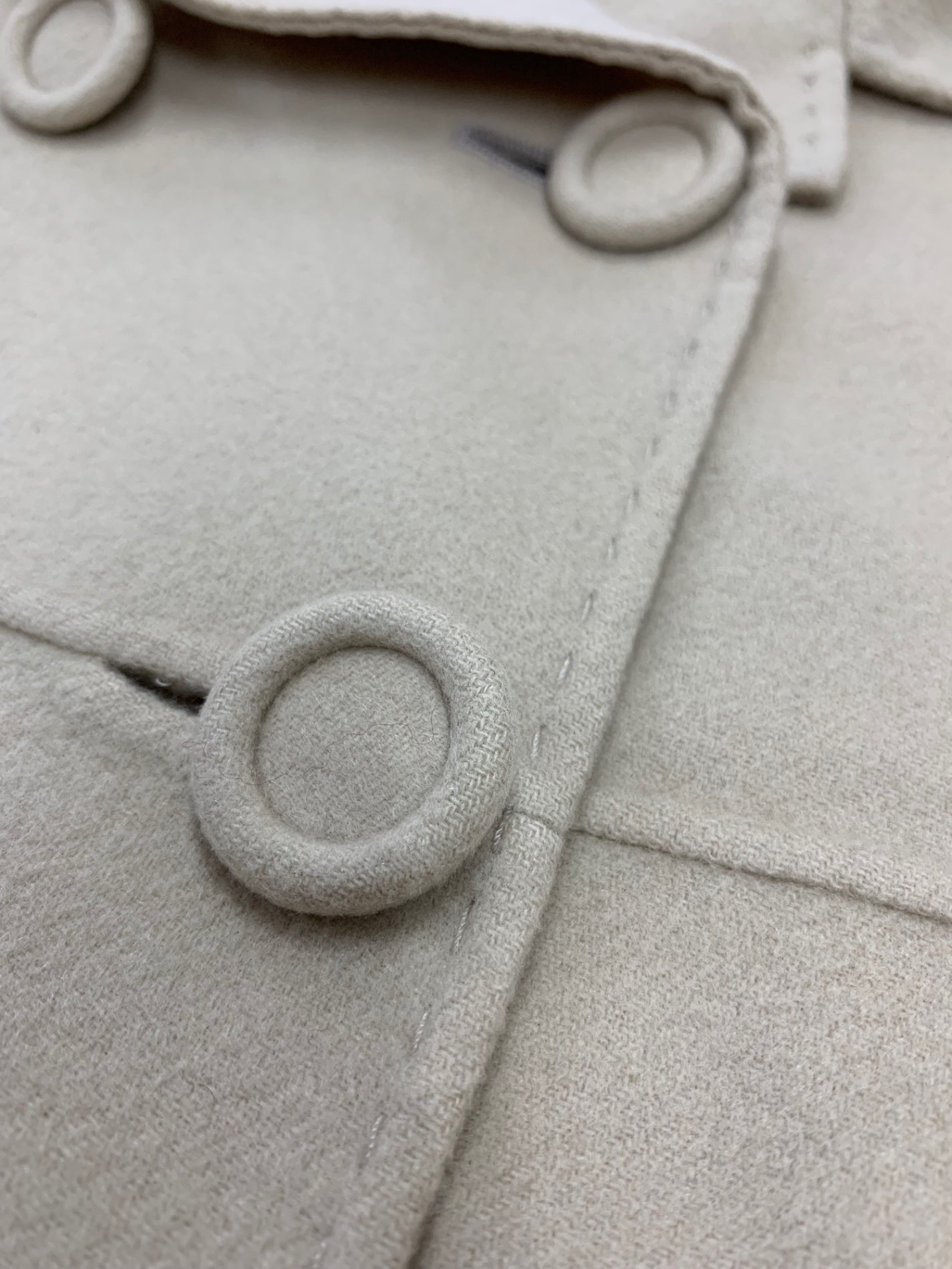 フォクシーブティック 22698 ジャケット 38 ベージュ カシミヤ ダブルブレスト ITL0XAF2RVQW