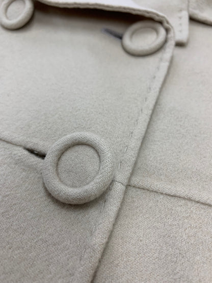 フォクシーブティック 22698 ジャケット 38 ベージュ カシミヤ ダブルブレスト ITL0XAF2RVQW