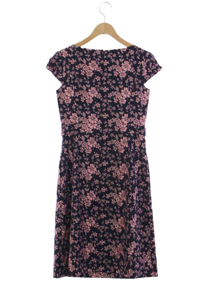 トッカ OPTOLS0050 ワンピース 0 ネイビー/ピンク フラワーモチーフ 刺繍 ITMVQ6RL225F