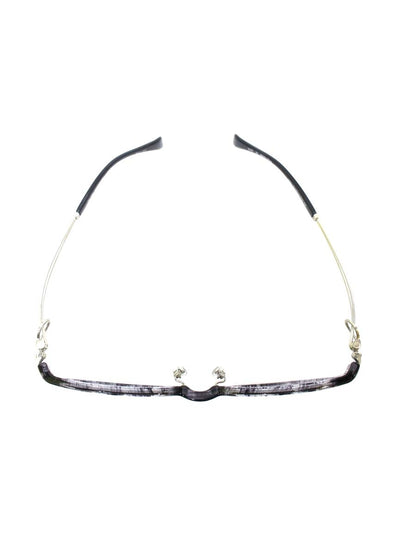 ラインアートシャルマン ARIA アリア XL1671 メガネ クリアブラック/シルバー コンビフレーム ボストン ITE11B5CVZGG