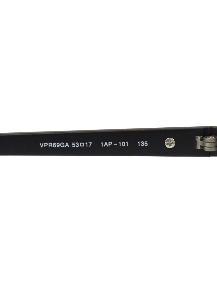 プラダ VPR69GA メガネ シルバー/ブラック 1AP-101 チタニウム コンビフレーム フルリム スクエア ITY9RWB7WD7C