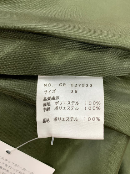 エムズグレイシー 027533 スカート 38 カーキ キルティング ミニポシェット付き ITZ7V0T71GR4