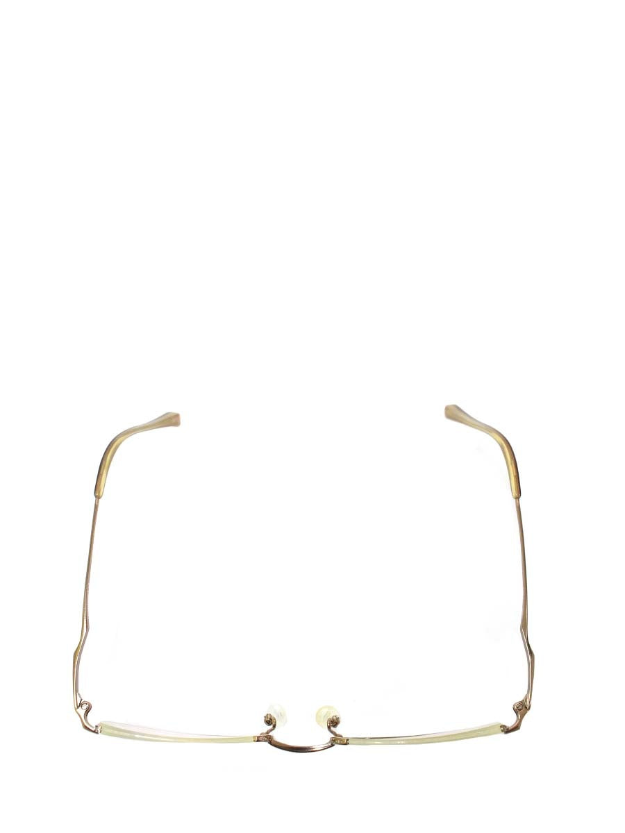 トラクションプロダクション CMLJ368 眼鏡 ゴールド オーバル メガネ IT20LLYAMDAO