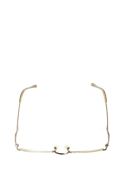 トラクションプロダクション CMLJ368 眼鏡 ゴールド オーバル メガネ IT20LLYAMDAO