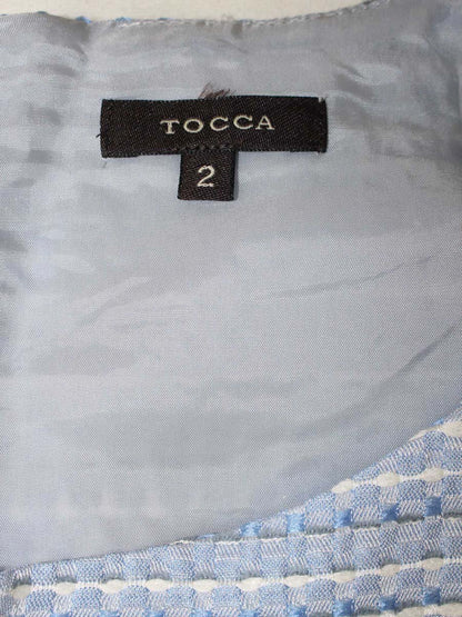 トッカ OPTOYS0075 ワンピース 2 ブルー ツイード IT7PVBXEAPRE