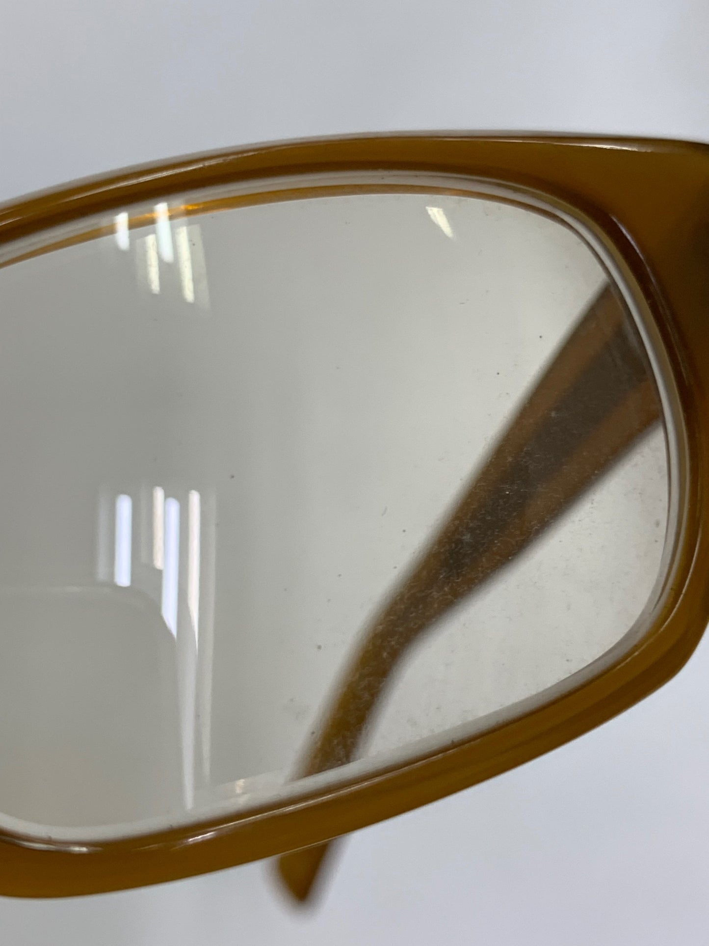 白山眼鏡店 メガネ キャメル スクエア IT1THD9CL3HS