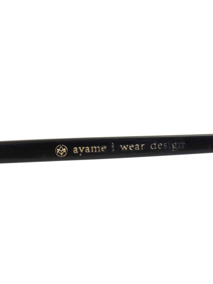ayame（アヤメ） SPIKE メガネ ブラック セルフレーム  フルリム クラウンパント IT78789WW2S7