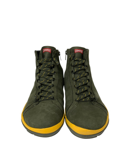 カンペール Peu Pista GM Goretex ブーツ 40 カーキグリーン カーフスキンレザー MICHELIN®ラバーアウトソール ITWSRF79JAWS