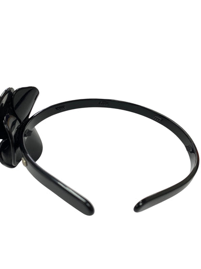 アレクサンドルドゥパリ カチューシャ ブラック カメリア ラインストーン IT49Q0FYZSV8 【SALE】