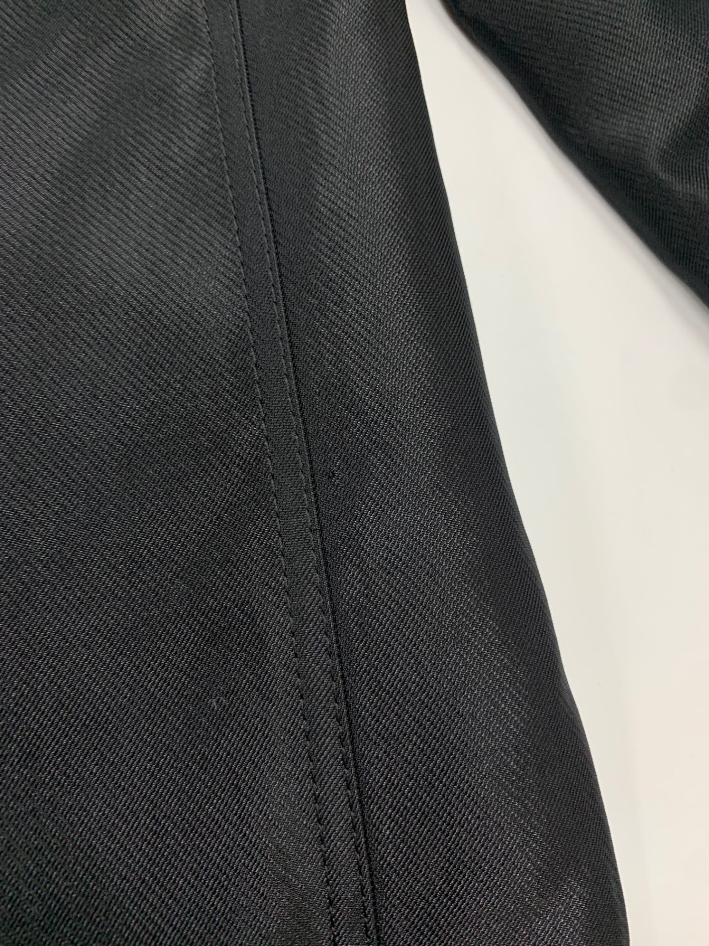 エポカ M5A03-526-09 ステンカラーコート 40 ブラック ヒョウ柄 IT8BBRNWYYL1