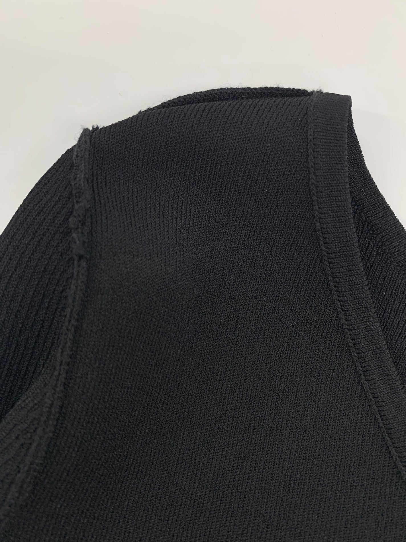 トゥービーシック W5J03-514-12 ワンピース 38 ブラック ニット 切替 ITRLGS63MMAO