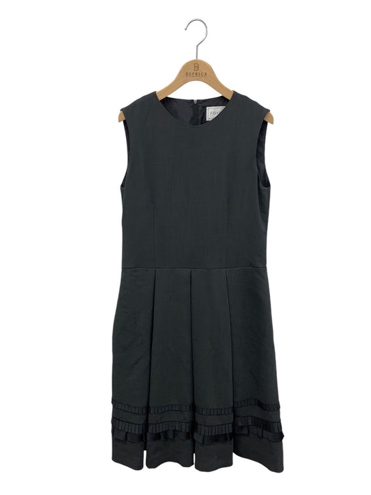 フォクシーブティック 36751 ワンピース 40 ブラック ALEXA PLEATED DRESS ITGML292A8U4