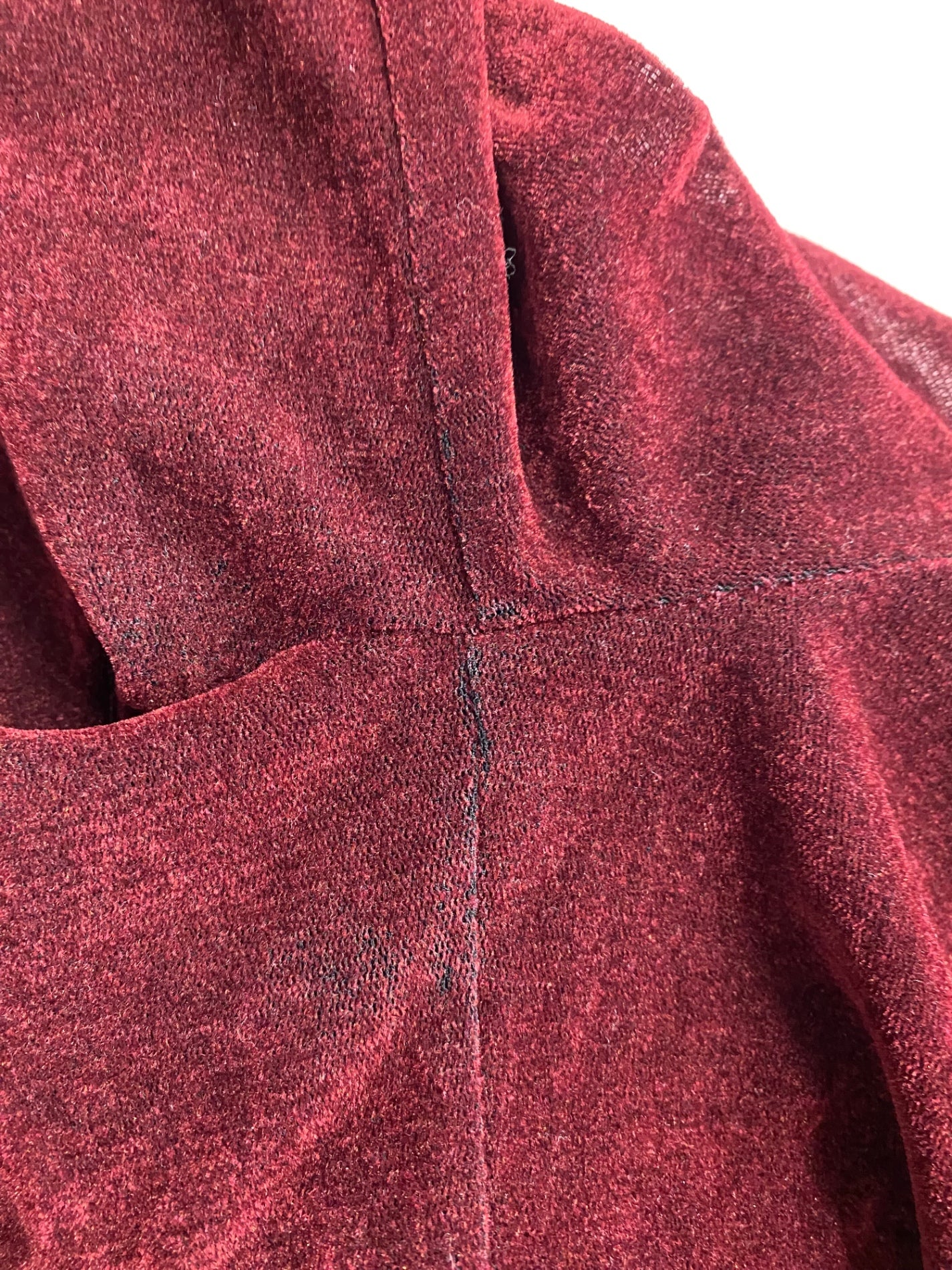 エムズグレイシー 415508 カットソー 38 レッド メッシュ地 ITS39Z54QLVA