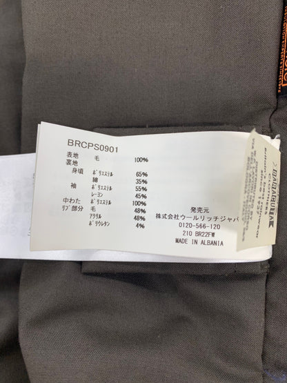 バラクータ G9 ハリントンジャケット 42 ブラウン コットン 千鳥格子 厚手 IT4K0GJ2NO74