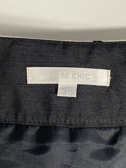 トゥービーシック UF461-215-40 スカート 40 ベージュ ティアード フラワーモチーフ IT9F4YT9DZJM 【SALE】