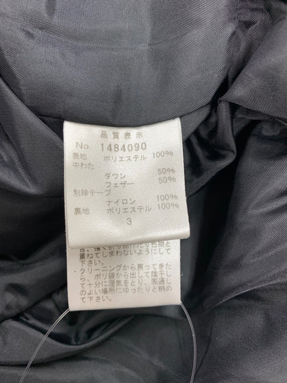 ギャラリービスコンティ コート 3 ブラック フード ベロア IT6R0B52TNLQ