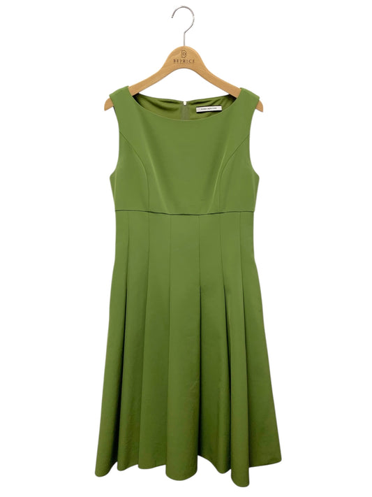 フォクシーニューヨーク スリムタックドレス 38327 ワンピース 40 グリーン ITL7A2OI2ONW