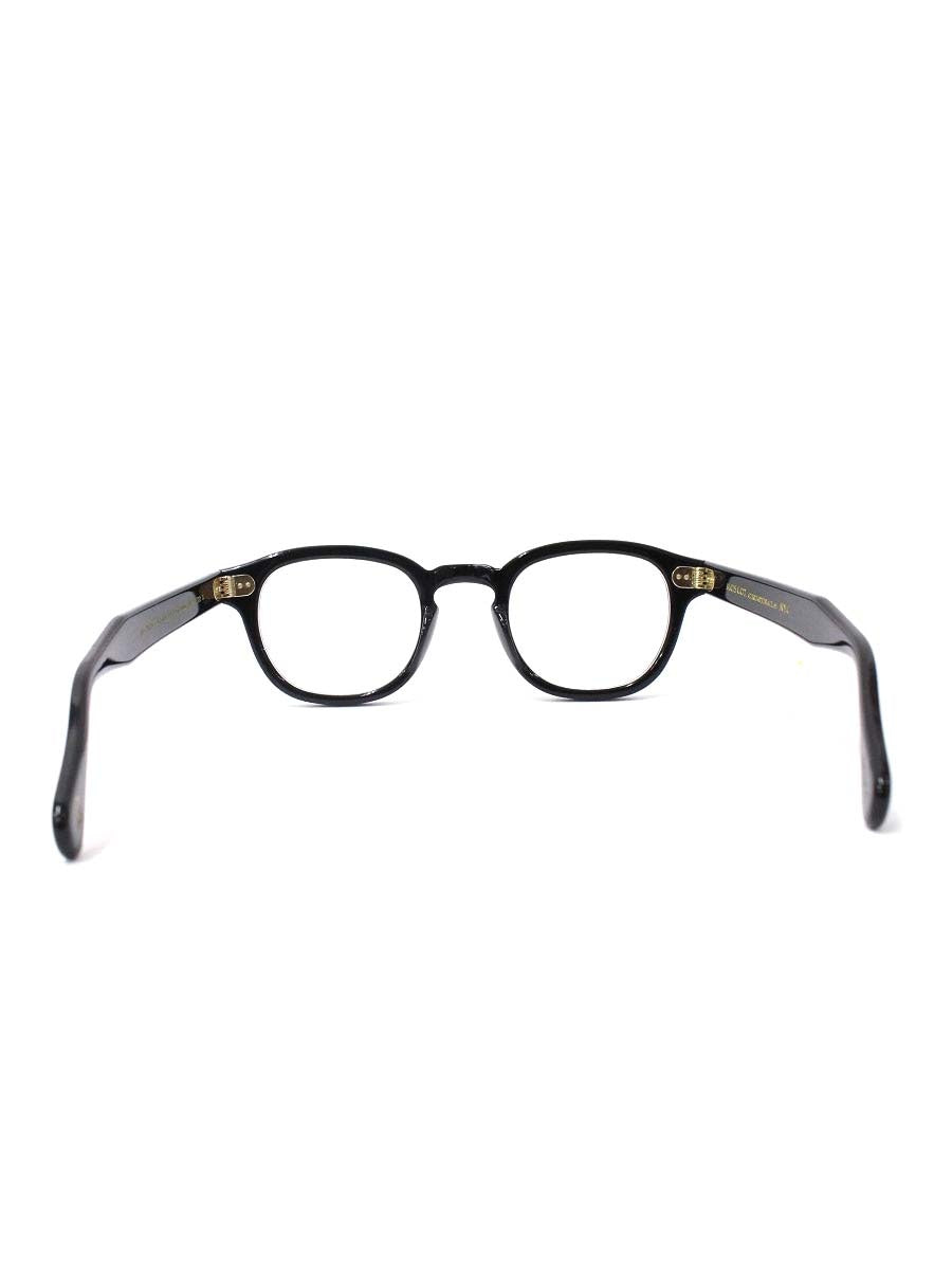 モスコット LEMTOSH メガネ ブラック セルフレーム フルリム ウェリントン ITJGJ61TCK52