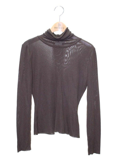 フォクシーブティック 17419 セーター 40 ブラウン タートルネック ITCAUTGT0VSQ