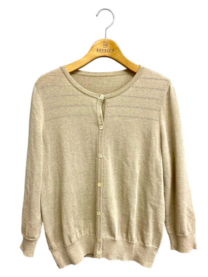 フォクシーブティック Cardigan 35866 カーディガン 40 ベージュ ITS81664WKNA