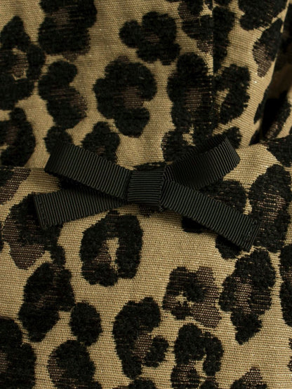 エムズグレイシー アニマルジャガードスカート 217529 40 ブラウン レオパード ITSXDUKOHJOG