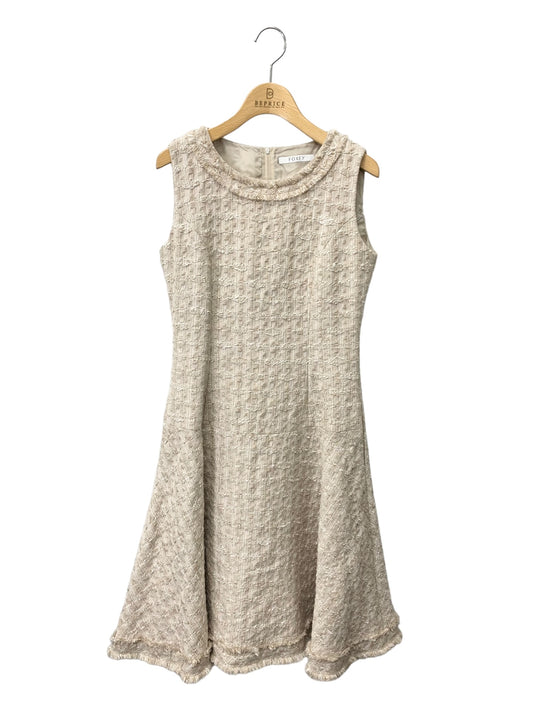 フォクシーブティック Dress Margaret 39219 ワンピース 38 ベージュ ITRCFMQ7T6DC