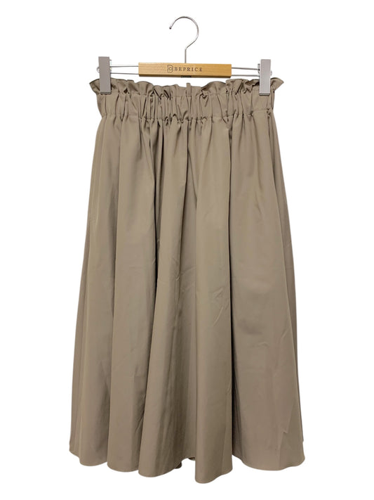 フォクシーニューヨーク Lunar Twilight ルナ―トワイライト 43878 スカート 38 グレージュ ウエストギャザー ITP814EH5S68