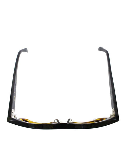 杉本圭(スギモトケイ) KS-22 メガネ ブラック/ブラウン セルフレーム スクエア 太セル ITYIJAKP1TFC