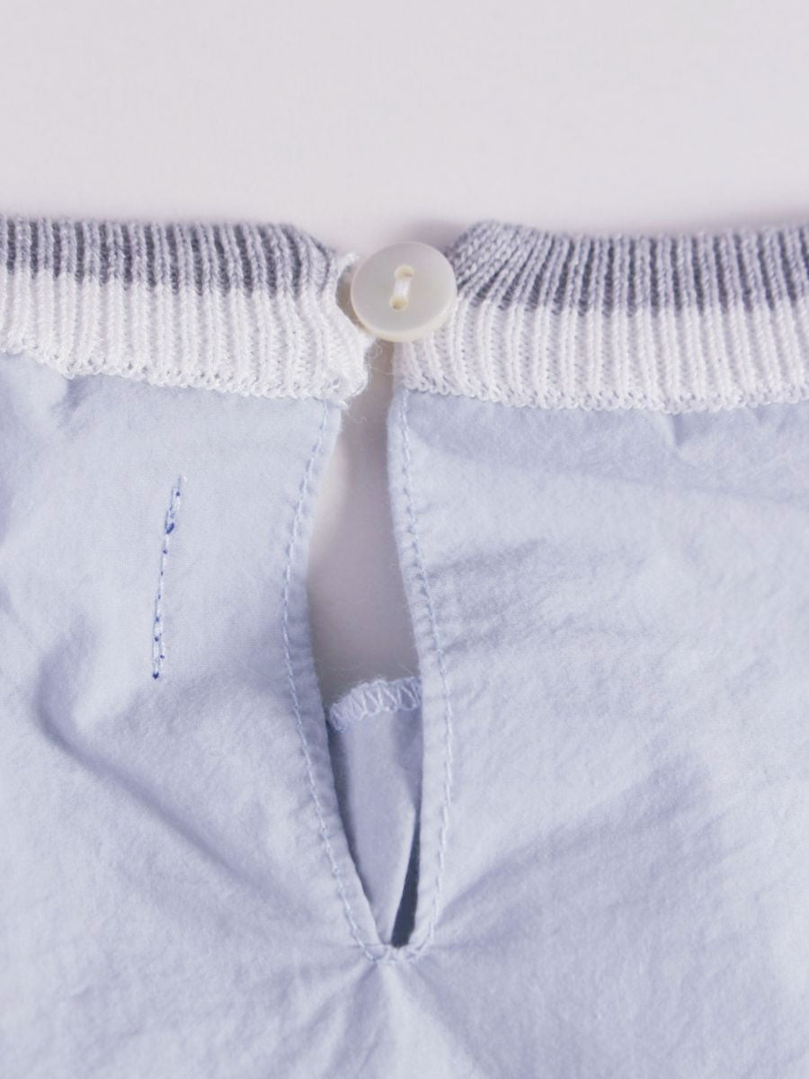 エムズグレイシー Athlesure Blouse 910111 シャツ ブラウス 40 ライトブルー IT4K9HRVZLIK