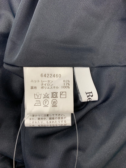 ルネ 6422460 スカート 34 ブラック メッシュ フレア IT4T3EFXAOUD