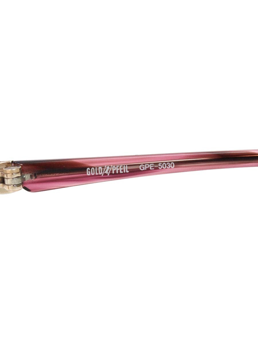 ゴールドファイル GPE-5030 メガネ パープル系 コンビ フルリム クラウンパント ITAE29NZ7L58