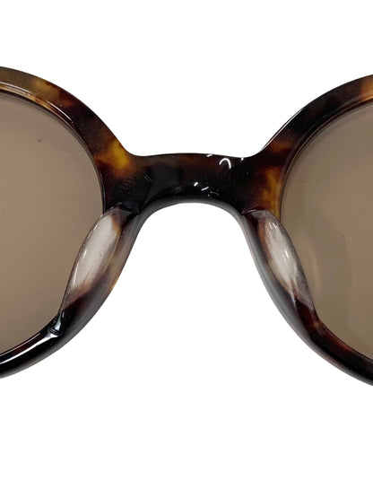 金子眼鏡 KC-10 メガネ ブラウン べっ甲柄 丸メガネ ITBSZMF2FJAO