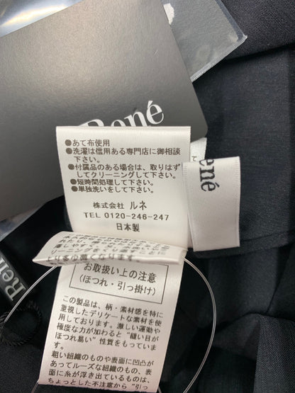 ルネ 6436410 ワンピース 34 ブラック フレア IT6CKZZIG8JG