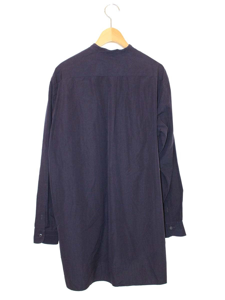 コモリ バンドカラーシャツ 15S-02002 1 ネイビー ITZ57TMWWAVS