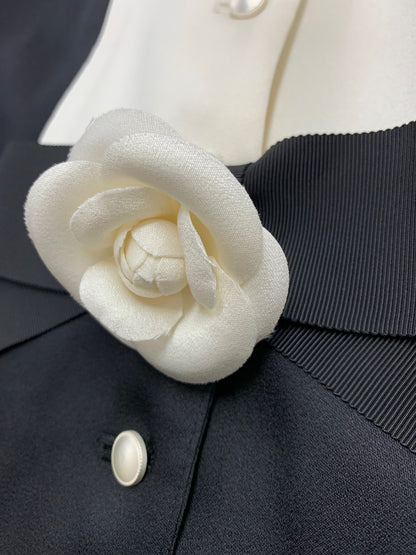 エムズグレイシー 配色切り替えイノセントドレス 411601 ワンピース 42 ブラック ITR4Q45RC64C