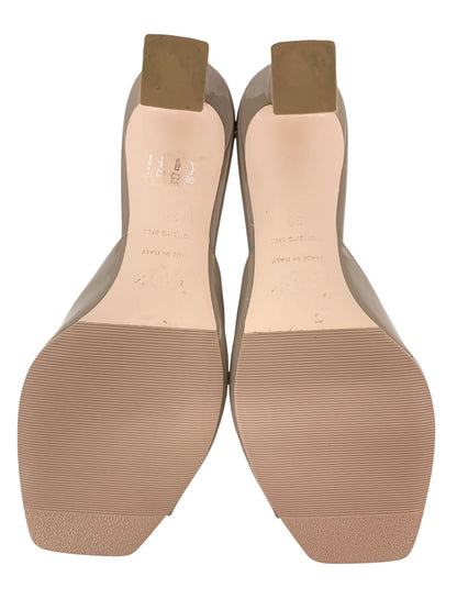 ロジェヴィヴィエ トランペット パテントレザー ミュール RVW74839190D1PC415 36 グレージュ ITTYSATRRS3K 【SALE】