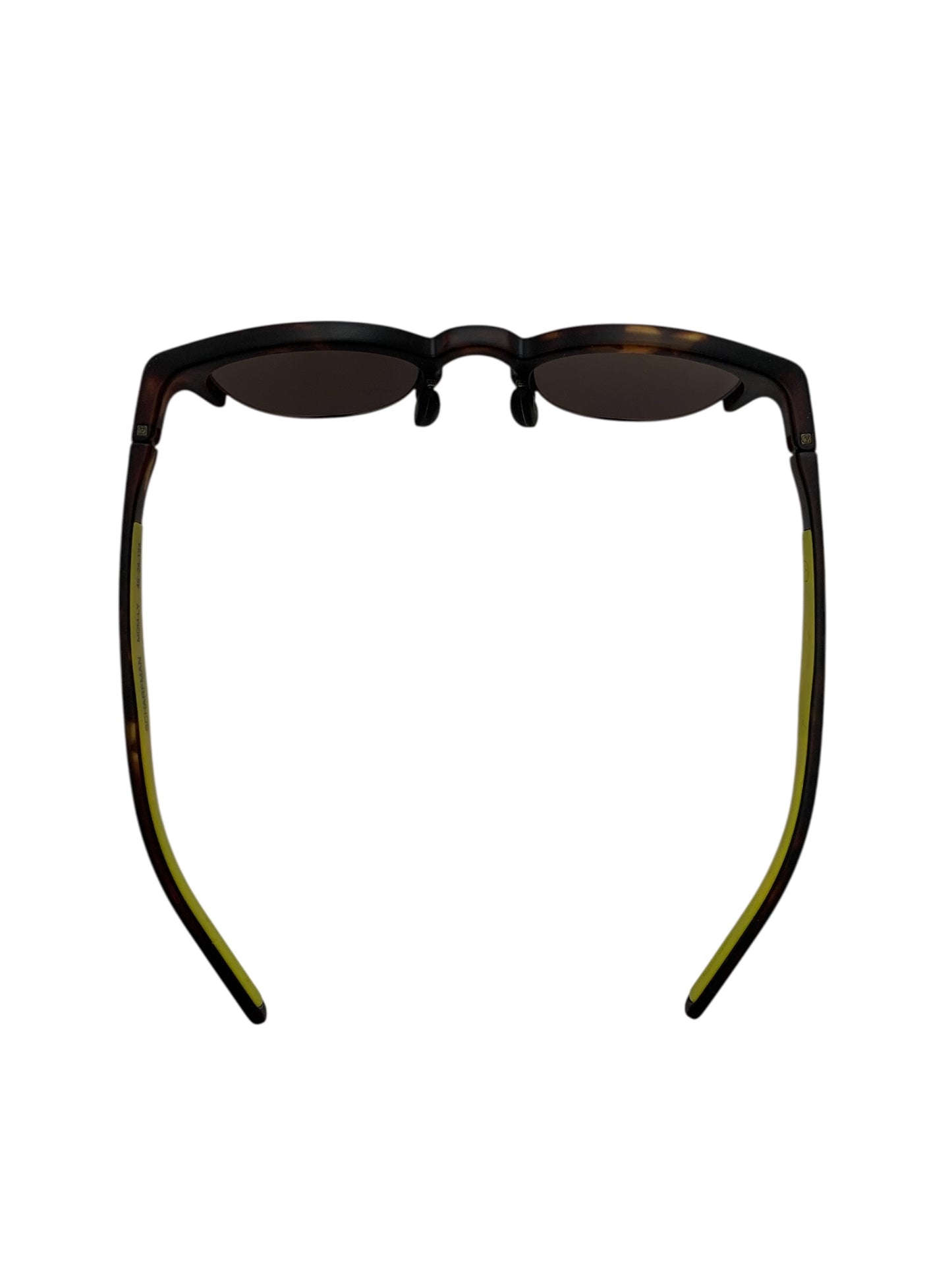 アイヴォル SCHARFMAN サングラス  ブラウン セルフレーム フルリム ボストン IT82ZXMB2UQW
